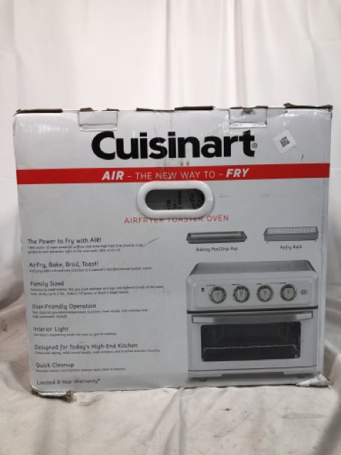  Cuisinart TOA-60W Convection AirFryer Toaster Oven